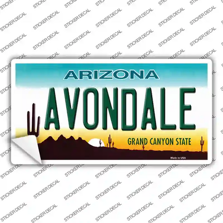 Avondale Arizona Novelty Sticker Decal Small