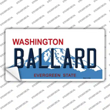 Ballard Washington Novelty Sticker Decal Small