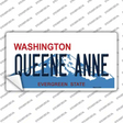 Queene Anne Washington Novelty Sticker Decal Small