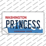 Princess Washington Novelty Sticker Decal Small