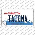 Tacoma Washington Novelty Sticker Decal Small