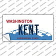 Kent Washington Novelty Sticker Decal Small