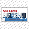 Puget Sound Washington Novelty Sticker Decal Small