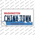 China Town Washington Novelty Sticker Decal Small