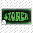 Stoner Novelty Sticker Decal Small