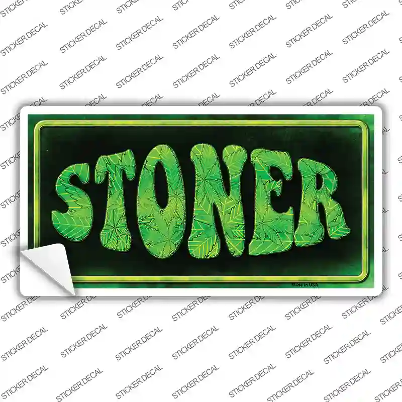 Stoner Novelty Sticker Decal Small