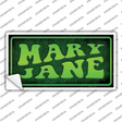 Mary Jane Novelty Sticker Decal Small