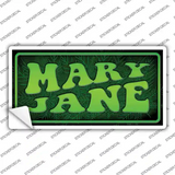 Mary Jane Novelty Sticker Decal Small