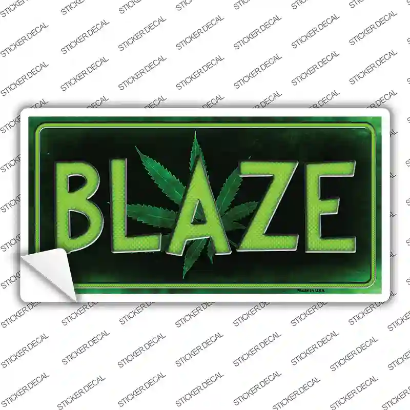 Blaze Novelty Sticker Decal Small