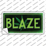 Blaze Novelty Sticker Decal Small