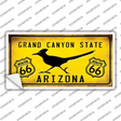 Arizona Grand Canyon With Route 66 Novelty Sticker Decal Small