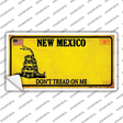 New Mexico Dont Tread On Me Novelty Sticker Decal Small