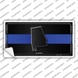 Alabama Thin Blue Line Novelty Sticker Decal Small