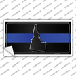 Idaho Thin Blue Line Novelty Sticker Decal Small