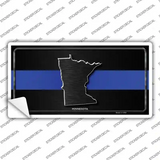 Minnesota Thin Blue Line Novelty Sticker Decal Small