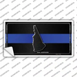 New Hampshire Thin Blue Line Novelty Sticker Decal Small