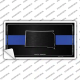 South Dakota Thin Blue Line Novelty Sticker Decal Small