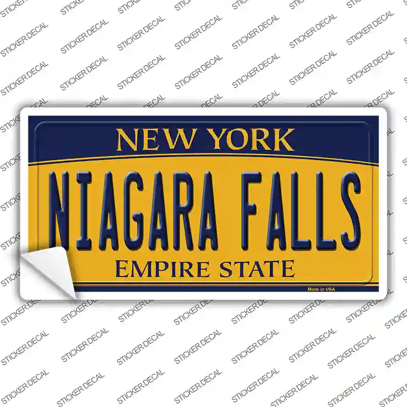 Niagara Falls New York Novelty Sticker Decal Small