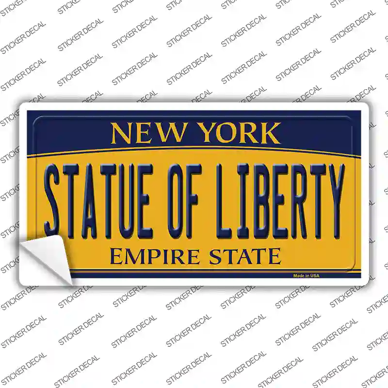 Statue of Liberty New York Novelty Sticker Decal Small