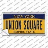 Union Square New York Novelty Sticker Decal Small