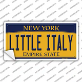 Little Italy New York Novelty Sticker Decal Small