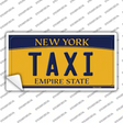 Taxi New York Novelty Sticker Decal Small