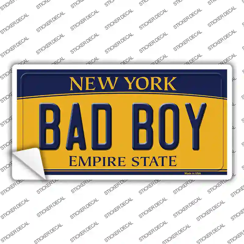 Bad Boy New York Novelty Sticker Decal Small