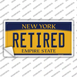 Retired New York Novelty Sticker Decal Small