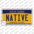 Native New York Novelty Sticker Decal Small