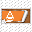 Antarctica Flag Scroll Novelty Sticker Decal