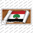 Oromia Ethiopia Flag Scroll Novelty Sticker Decal Small