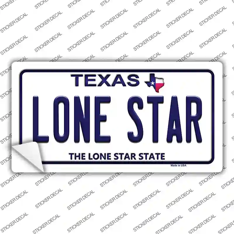 Lone Star Texas Novelty Sticker Decal Small