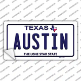 Austin Texas Novelty Sticker Decal Small