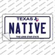 Native Texas Novelty Sticker Decal Small