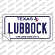 Lubbock Texas Novelty Sticker Decal Small