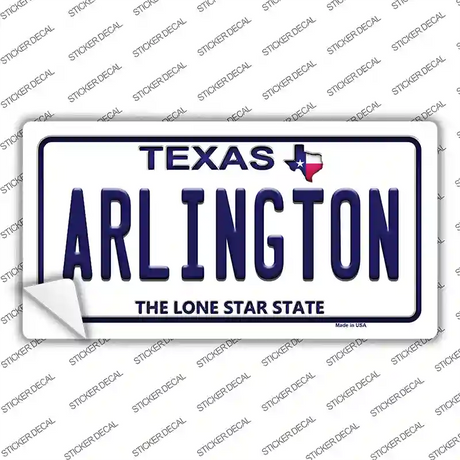 Arlington Texas Novelty Sticker Decal Small