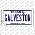 Galveston Texas Novelty Sticker Decal Small