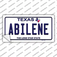 Abilene Texas Novelty Sticker Decal Small