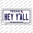 Hey Yall Texas Novelty Sticker Decal Small