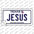 Jesus Texas Novelty Sticker Decal Small