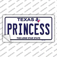 Princess Texas Novelty Sticker Decal Small