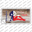 Dixie Chicks Texas Wood Novelty Sticker Decal Small