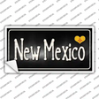 New Mexico Flag Script Novelty Sticker Decal Small