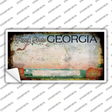 Georgia Rusty Novelty Sticker Decal Small