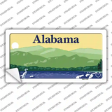 Alabama Novelty Sticker Decal Small