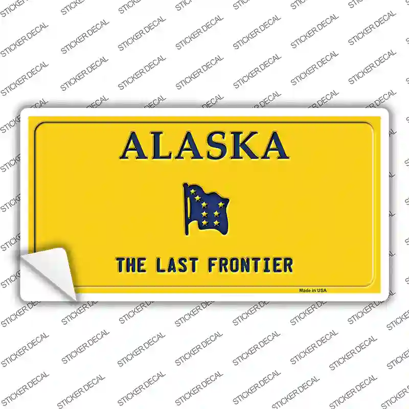 Alaska Novelty Sticker Decal Small