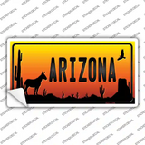 Donkey Arizona Scenic Novelty Sticker Decal Small