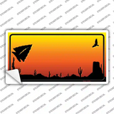 Arrowhead Blank Scenic Novelty Sticker Decal Small