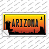 Boot Arizona Scenic Novelty Sticker Decal Small