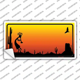 Kokopelli Blank Scenic Novelty Sticker Decal Small